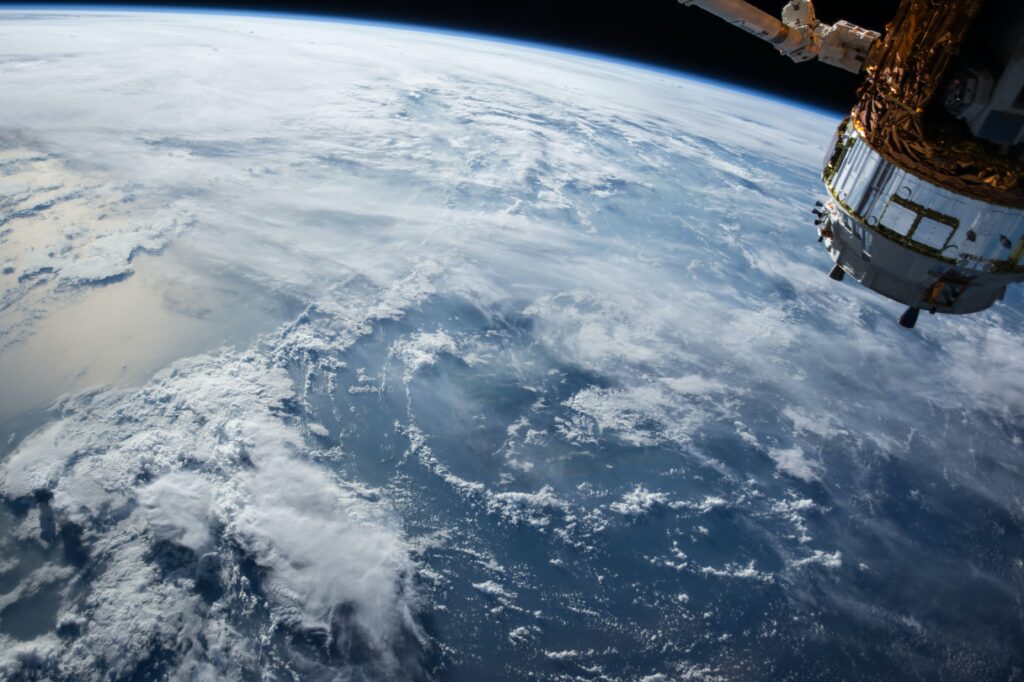the earth seen from space